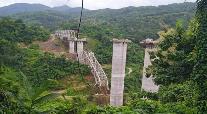 Mizoram:  निर्माणाधीन रेलवे पुल गिरा, 17 मजदूरों की मौत