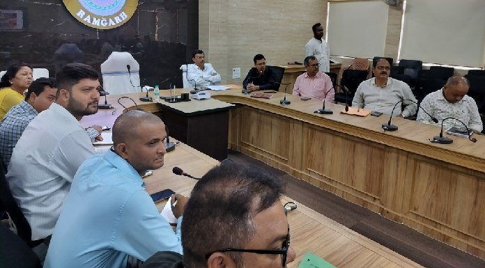 DDC held a meeting of District Ganga Committee