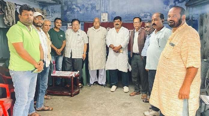 Protest in front of CCL Argadda General Manager Office on 3rd October