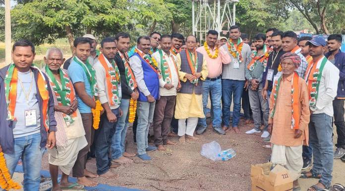Gautam Kushwaha becomes president of Barkagaon Western Panchayat Congress Core Committee