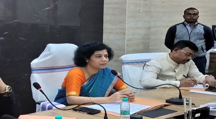 Union Health Ministry's Joint Secretary Aradhana Patnaik visited Ramgarh