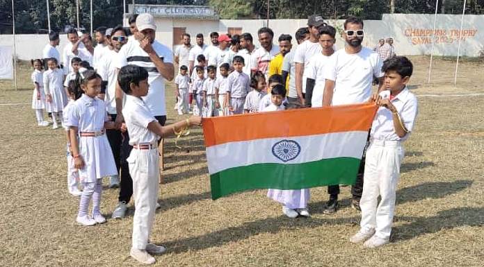 Champion Trophy Cricket Tournament started in Sayal