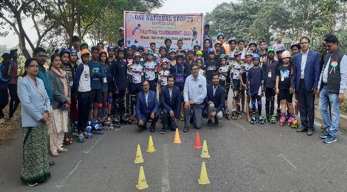 डीएवी उरीमारी में दो दिवसीय कलस्टर लेवल खेल प्रतियोगिता आरंभ