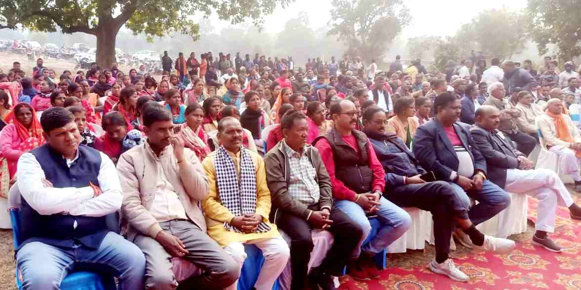 BJP Barkagaon Assembly level Vanbhoj cum worker meeting organized