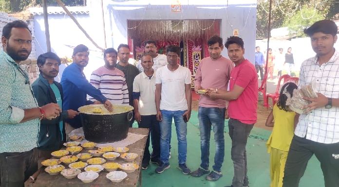Bhandara organized in saunda d