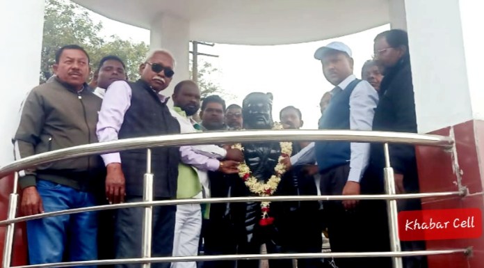 Birth anniversary of freedom fighter Tilka Manjhi, celebrated with simplicity in Urimari.