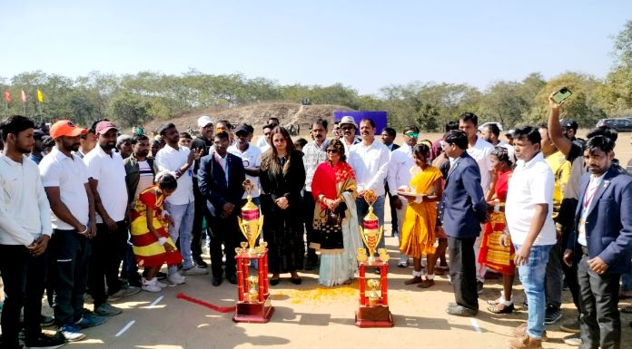 Janta Darbar Cricket Tournament grandly inaugurated at Poda Stadium in Sayal