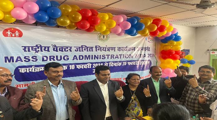Ramgarh Deputy Commissioner launches filariasis eradication campaign in the district