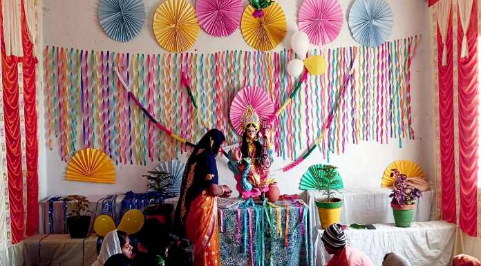 Saraswati Puja completed with devotion and joy in Dari block