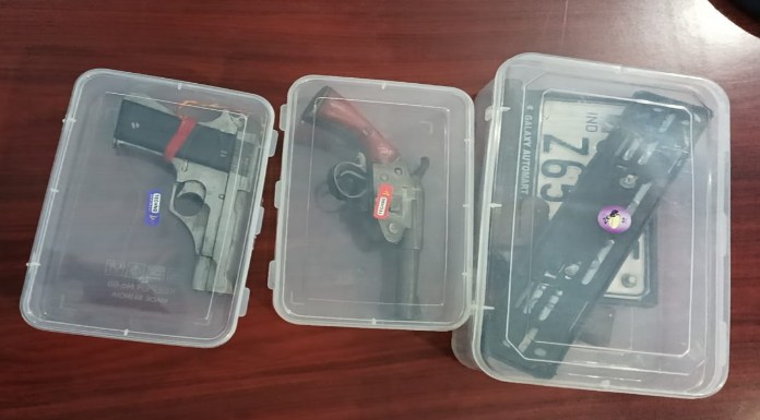 Three arrested for planning crime in Basal of Ramgarh district, weapons seized