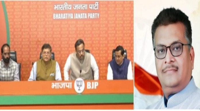 Manish Jaiswal will be BJP candidate from Hazaribagh in Lok Sabha elections.