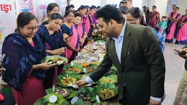 Program organized in Ramgarh under Sarvajan Pension Scheme and Nutrition Fortnight