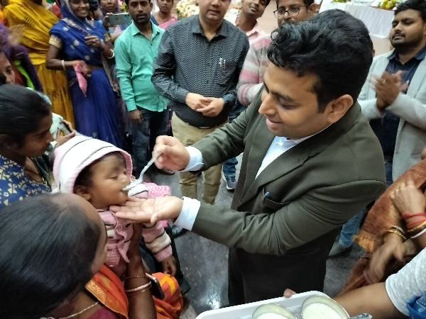 Program organized in Ramgarh under Sarvajan Pension Scheme and Nutrition Fortnight