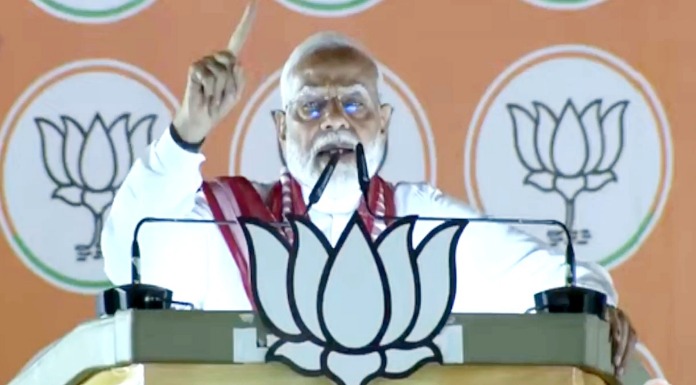 The public has brought the opposition to the stage of merger, says PM Modi