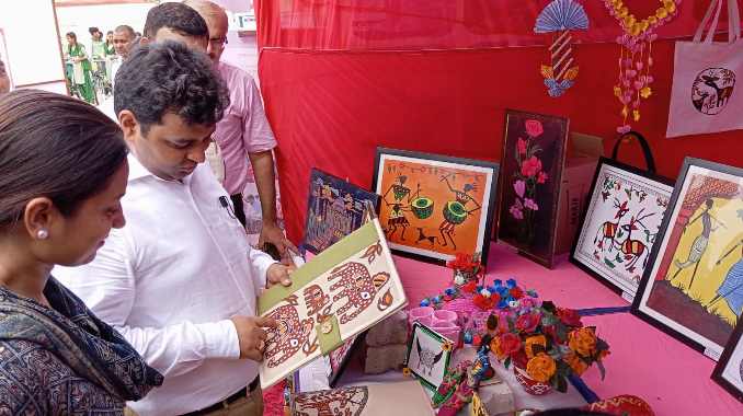 District level program organized in Ramgarh under Aspirational Block Program