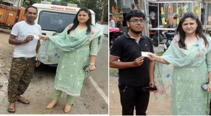 Driving license is available at the home of successful candidates in driving test.