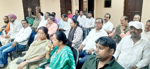 भाजपा रामगढ़ विधानसभा स्तरीय समीक्षा बैठक संपन्न