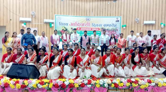 District level function organized on World Tribal Day in Ramgarh