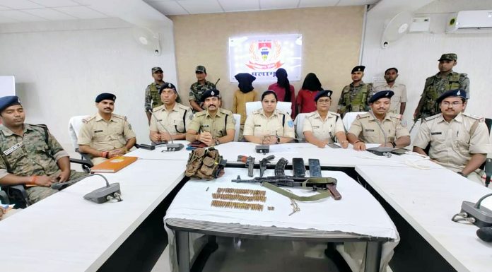 Three militants of TSPC organization arrested in Palamu, weapons recovered