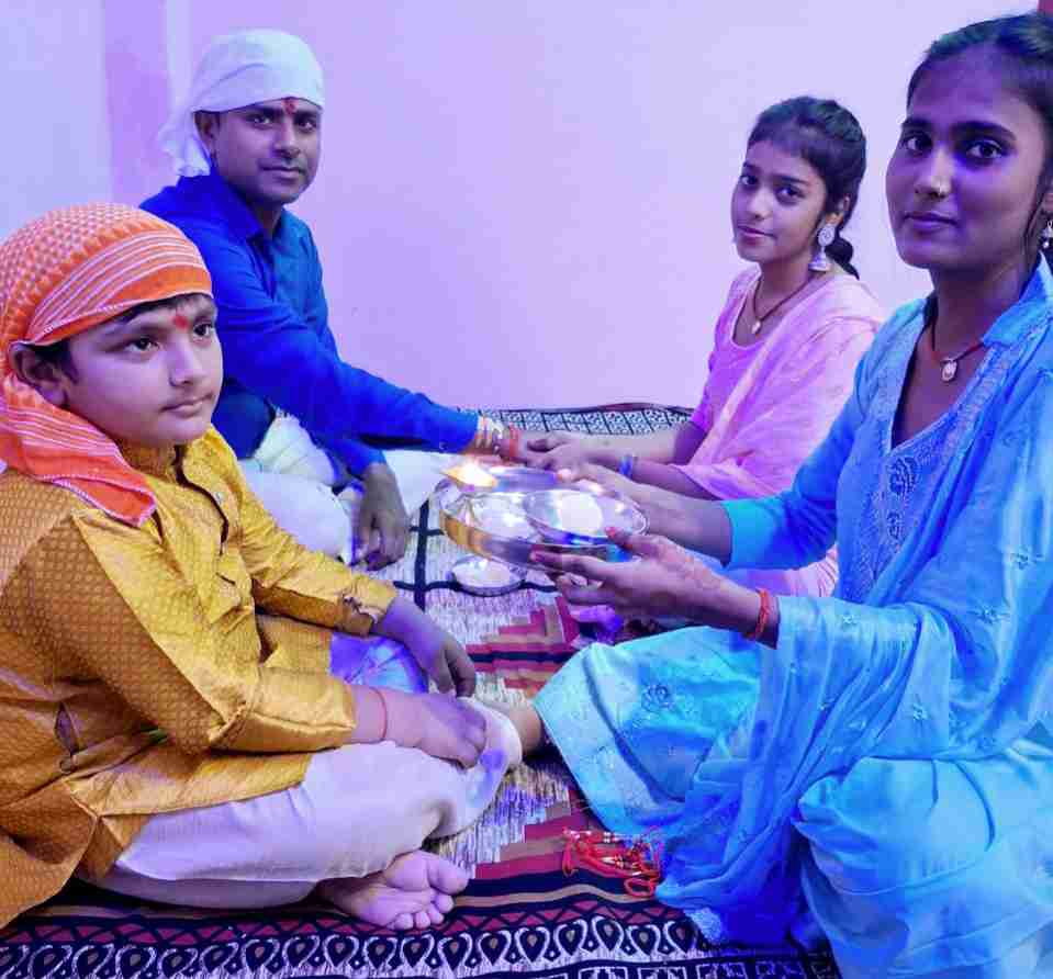 Rakshabandhan endowed with joy in Ramgarh