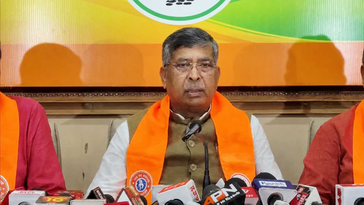 Bjp jharkhand press conference on sir